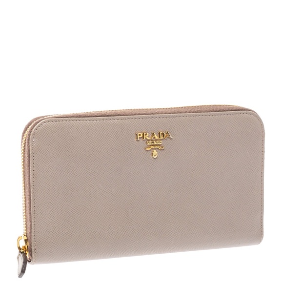 Prada Saffiano Leather Continental Wallet - Picture 3 of 12